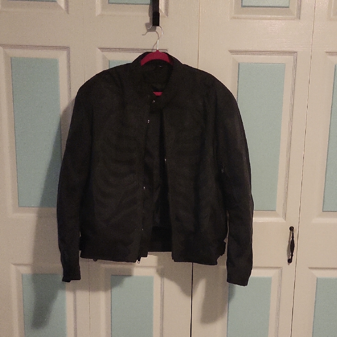 Revolution Black Bomber Jacket